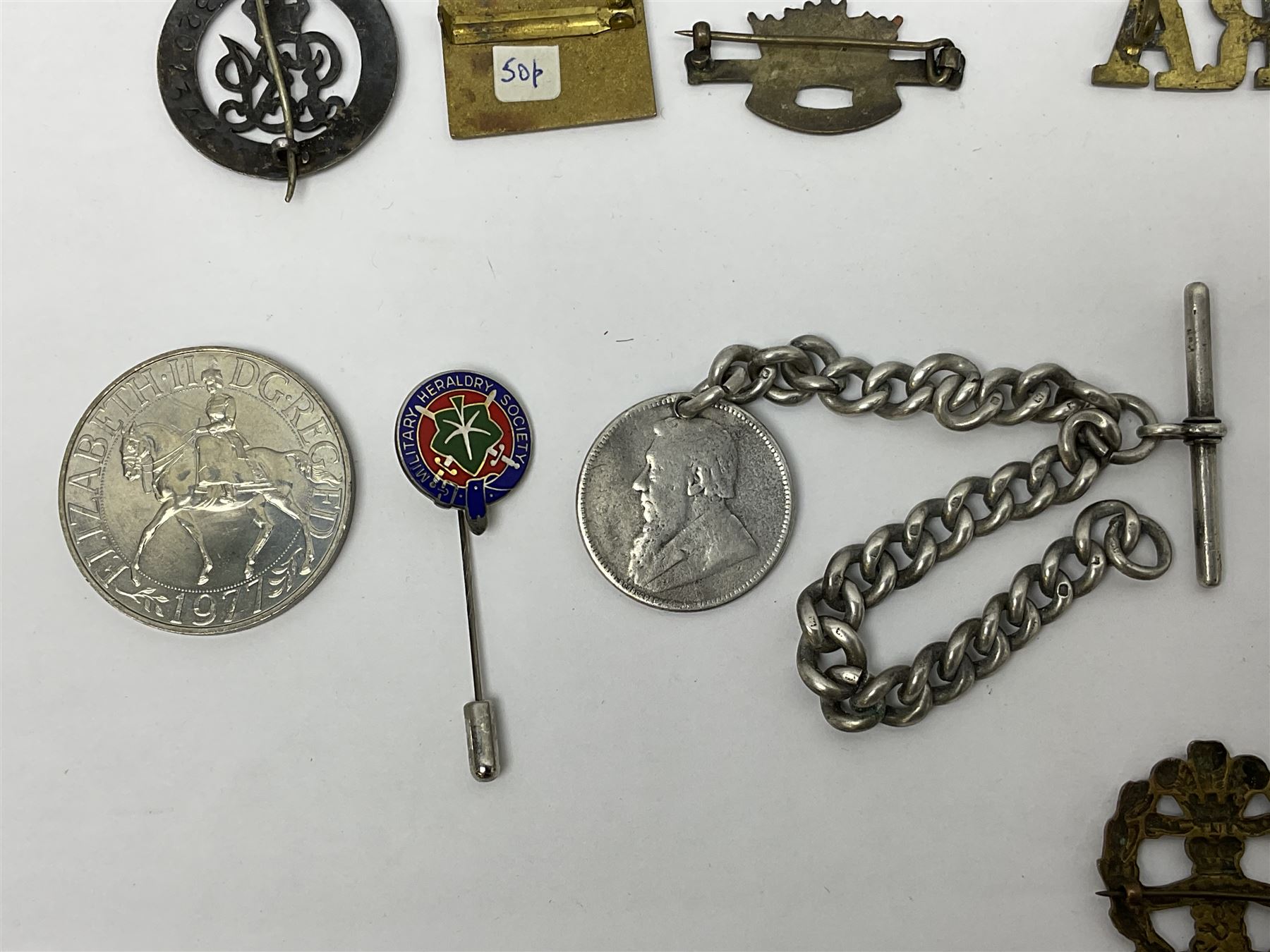 Two Services Rendered badges Nos.B23060 and B201341; two MSO BAOR