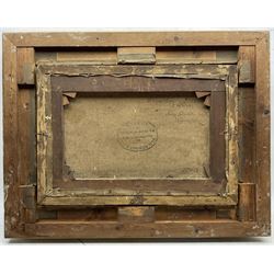 James Scott Callowhill (British 1838-1917): 'Capel Curig - North Wales', oil on canvas signed and dated 1880, titled and inscribed 'James Callowhill - Worcester' verso 28.5cm x 44cm 