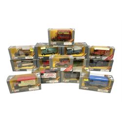 Fourteen boxed Corgi Classics die-cast models, to include ACE 508 forward control 5to Cabover, Bedford O Series Pantechnicon, Mack Truck, Thornycroft bus, etc 