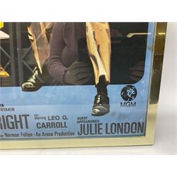 Helicopter Spies - Man from Uncle poster, framed and glazed, overall H79cm L104cm