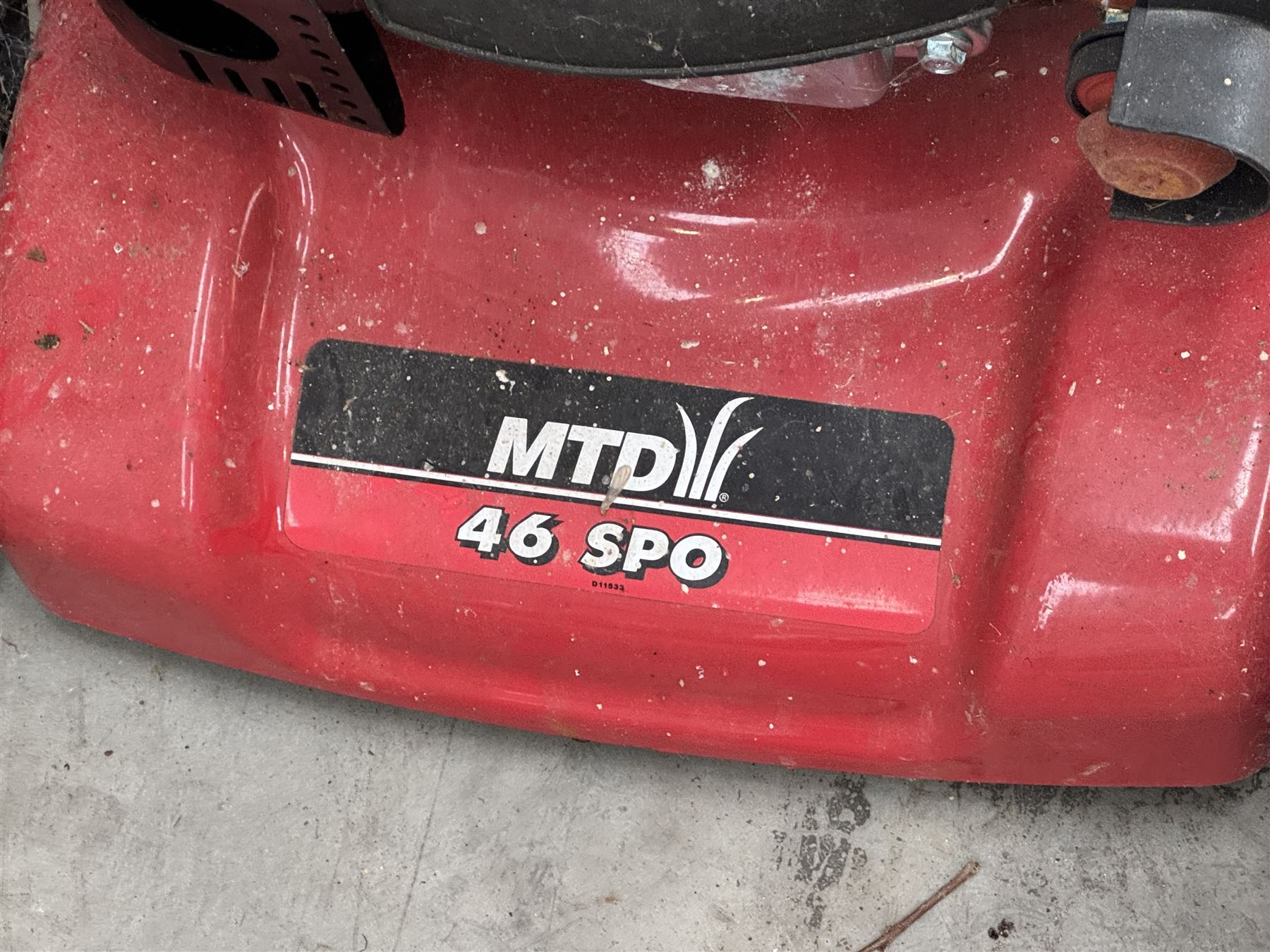 Mountfield MTD 46 SPO petrol lawnmower  (no collecting box)