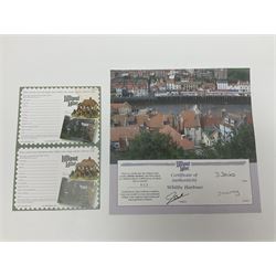 Lilliput Lane Whitby Harbour, limited edition 557/850, with certificate of authenticity and original box, H15cm