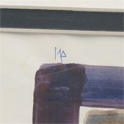 Ivan Peries (Sri Lankan - Columbo '43 Group): Standing Man (Indigo), watercolour on paper signed with initials and dated '82, 28cm x 18cm (unframed)

Notes: Ivan Peries was a founding member of the '43 group, a 20th century modern art group in Columbo (previously British Ceylon) in the mid-20th century. This and Lot 8 were part of a large series of similar works produced by Peries and begun in 1982, they are all dated '82 regardless of the production date in order to preserve continuity. The V&A museums contains three very similar works part of this series.

Provenance: The vendor was a very close friend of the artist and his family. These works were acquired from the wife of the artist - Veronica Peries, during the time she lived at Southend on Sea - UK.