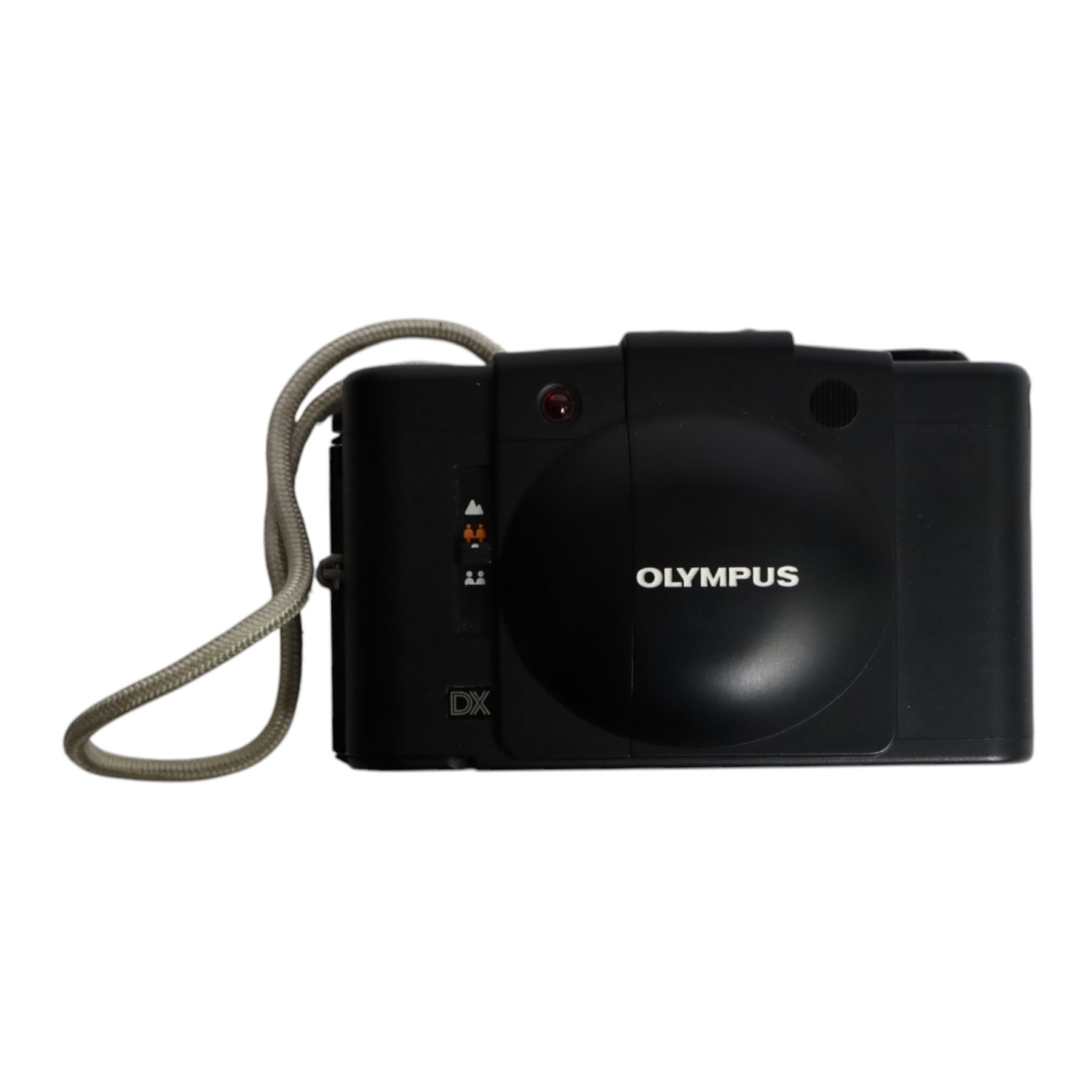 Five Olympus compact digital cameras, comprising Superzoom 800S, Camedia C-450 Zoom, Superzoom 160, XA3 and a boxed Camedia C-100