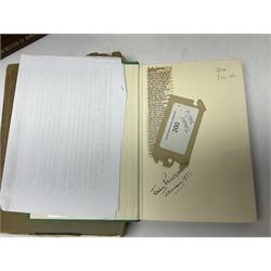 Collection of books, to include four 1920s Great Western Railway publications on Abbeys, Castles and Cathedrals, including three hardback examples, together with The Bible Designed to be Read as Literature, The Register of Edmund Lacy Bishop of Exeter 1420-1455 Vols 1-5, Laura Knight by Janet Dunbar, A Calendar of Cornish Glebe Terriers 1673-1735, The Parliamentary Survey of the Duchy of Cornwall Parts 1 and 2 and two Bradburys Hallmarks books