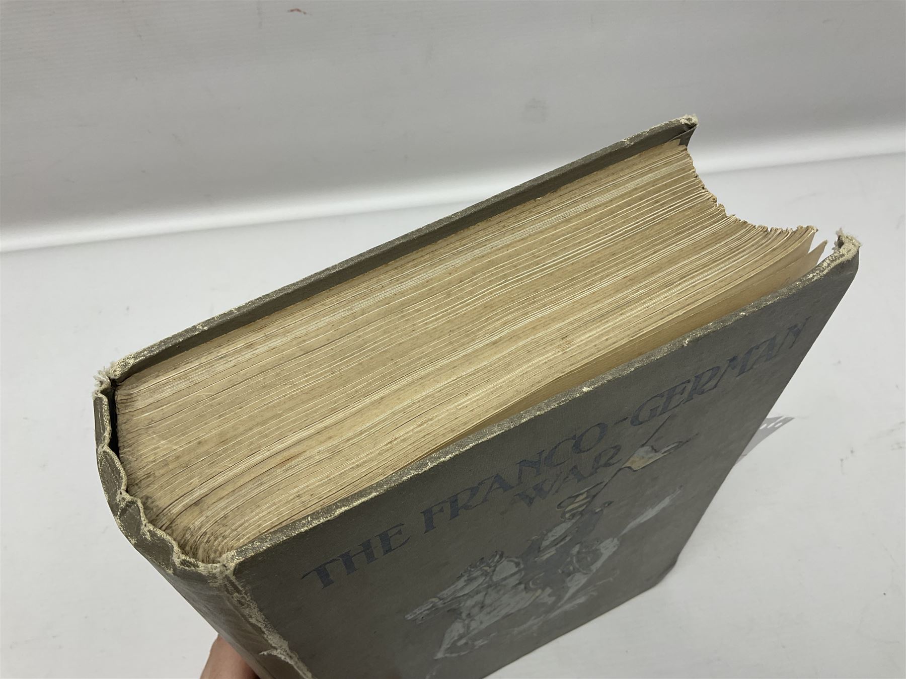 Scrap book of WWII maps, and Maurice, The Franco-German War, from the library of William Thomas, Baron Bolton