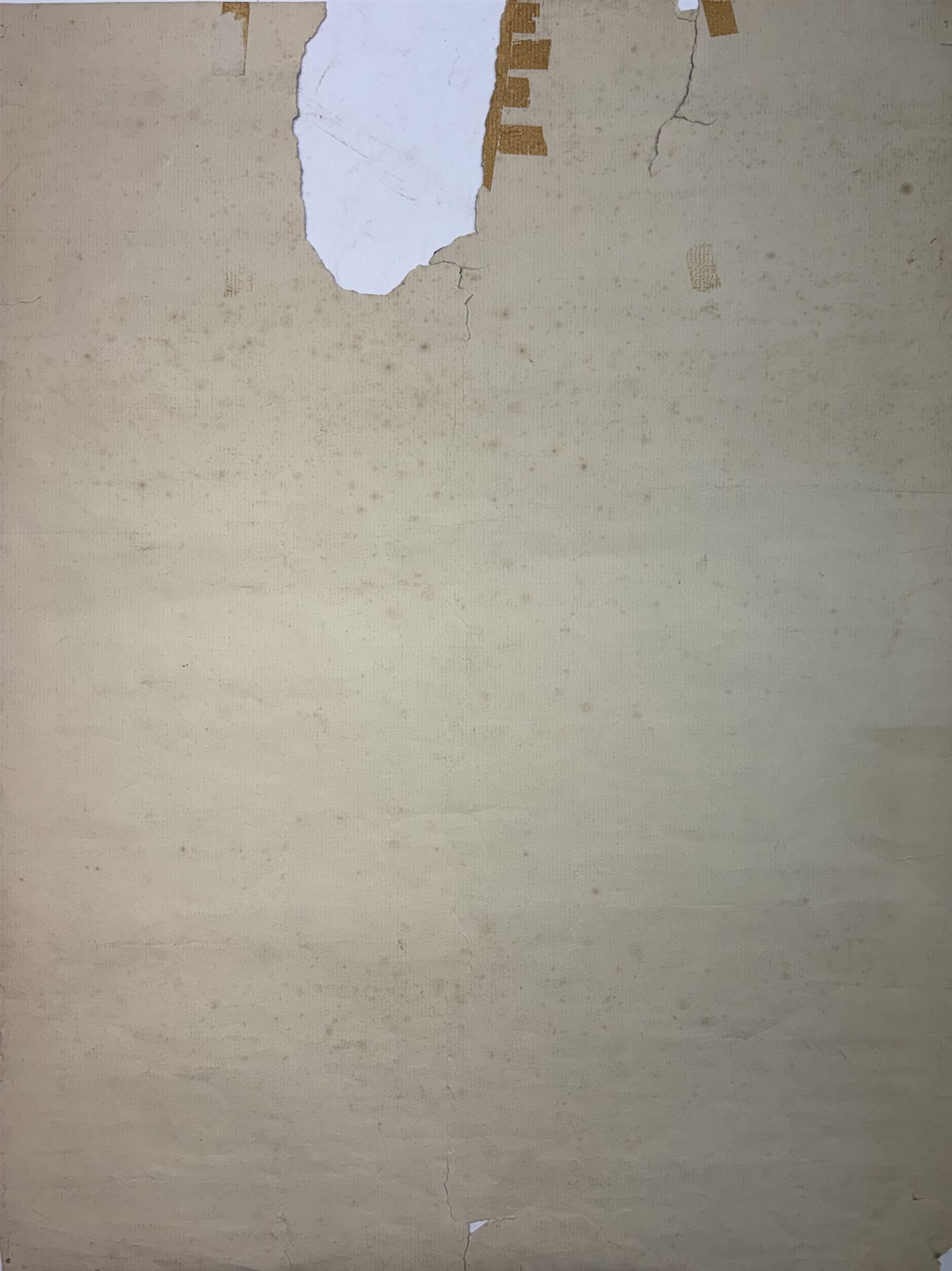 German Third Reich recruiting poster 'Die Abwehr', The Defence the enemy attack brakes down due to the tough defense of the Infantry, H56cm, W41cm 