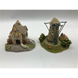 Seven Lilliput Lane cottages, comprising five limited edition examples, one French collection example and one Dutch collection, to include Queen of Windemere, Penkill Castle and Gertrude's Garden, all with boxes, four with deeds