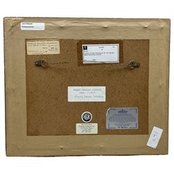 John Hamilton Glass (Scottish 1820-1885): Dutch Fishermen on the Shore, watercolour signed 24cm x 34cm; Manner of Henry Barlow Carter (British 1804-1868): Boats Unloading on the Shore, watercolour unsigned, various labels verso 17cm x 24cm; R Bayles (British 20th century): 'Morning Mists', watercolour signed titled and dated 1947, 14cm x 26cm (3)