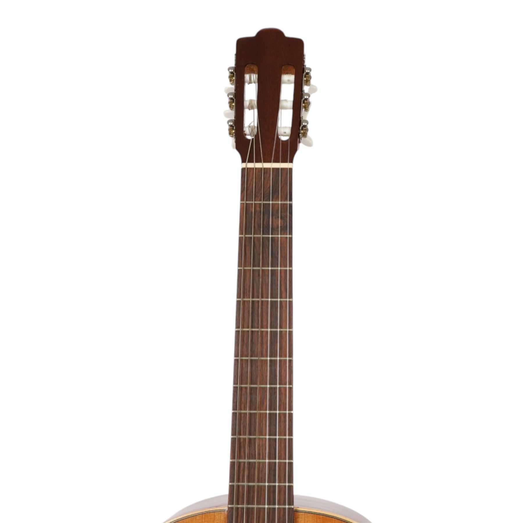 1970s Santiago S2 classical Spanish guitar, in carry case, guitar L101cm