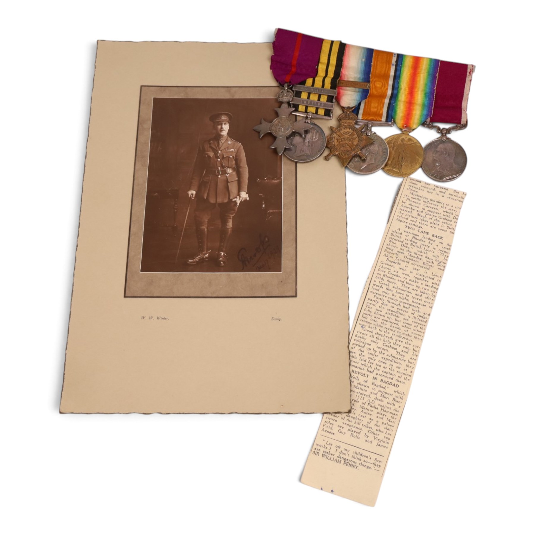Queen Elizabeth II General Service Medal, with Northern Ireland clasp and LSGC Regular Army medal, awarded to R.J Hayes R. Anglian, together with four WWII medals, War medal, Defence medal, 1939-45 star and Africa star   