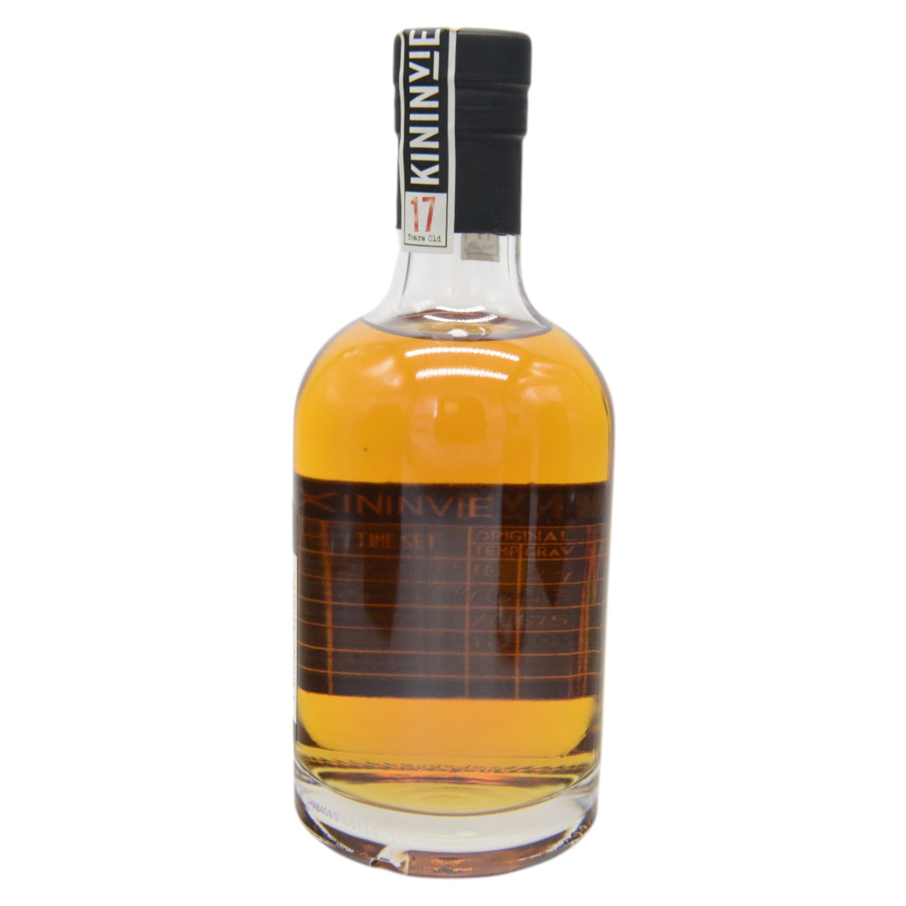 Two bottles Kininvie 17 year old, single malt Scotch whisky batch no. 1 and no. 2, 35cl 42.6%, both with original box