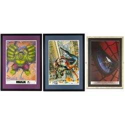 Three limited edition Dynamic Forces Marvel prints, comprising Spider-Man Reflection of Ev...