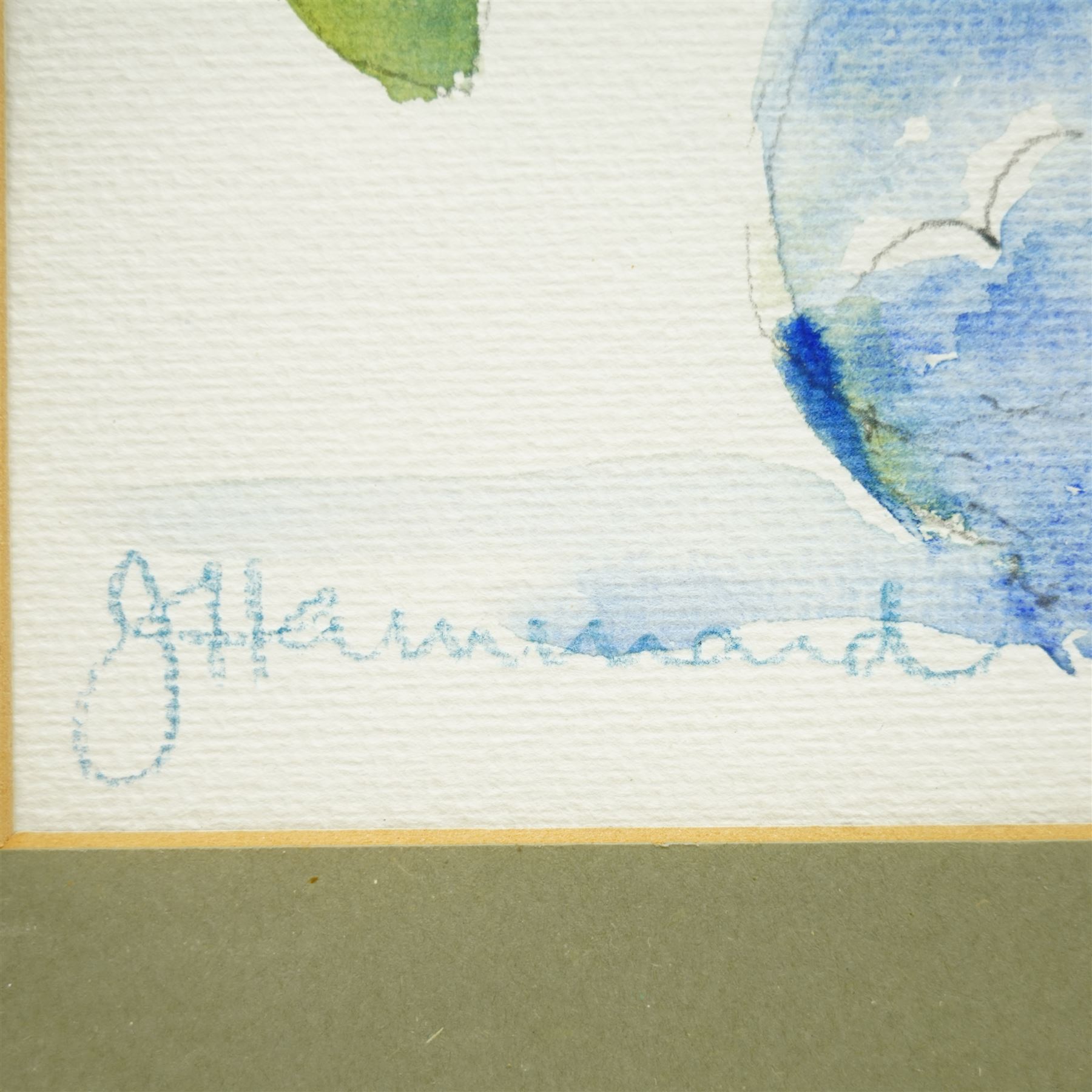 Jean Hammond (British 20th century): Still Life of Flowers in Vases, set four watercolours signed max 24cm x 33cm (4)