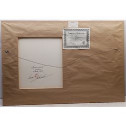 Lena Sotskova (Russian 1963-): 'Apassionato', hand embellished giclee print on canvas signed, titled and numbered 325/375 verso 60cm x 101cm