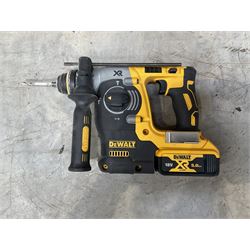 DeWalt DCH273 18V brushless hammer drill, with battery and charger