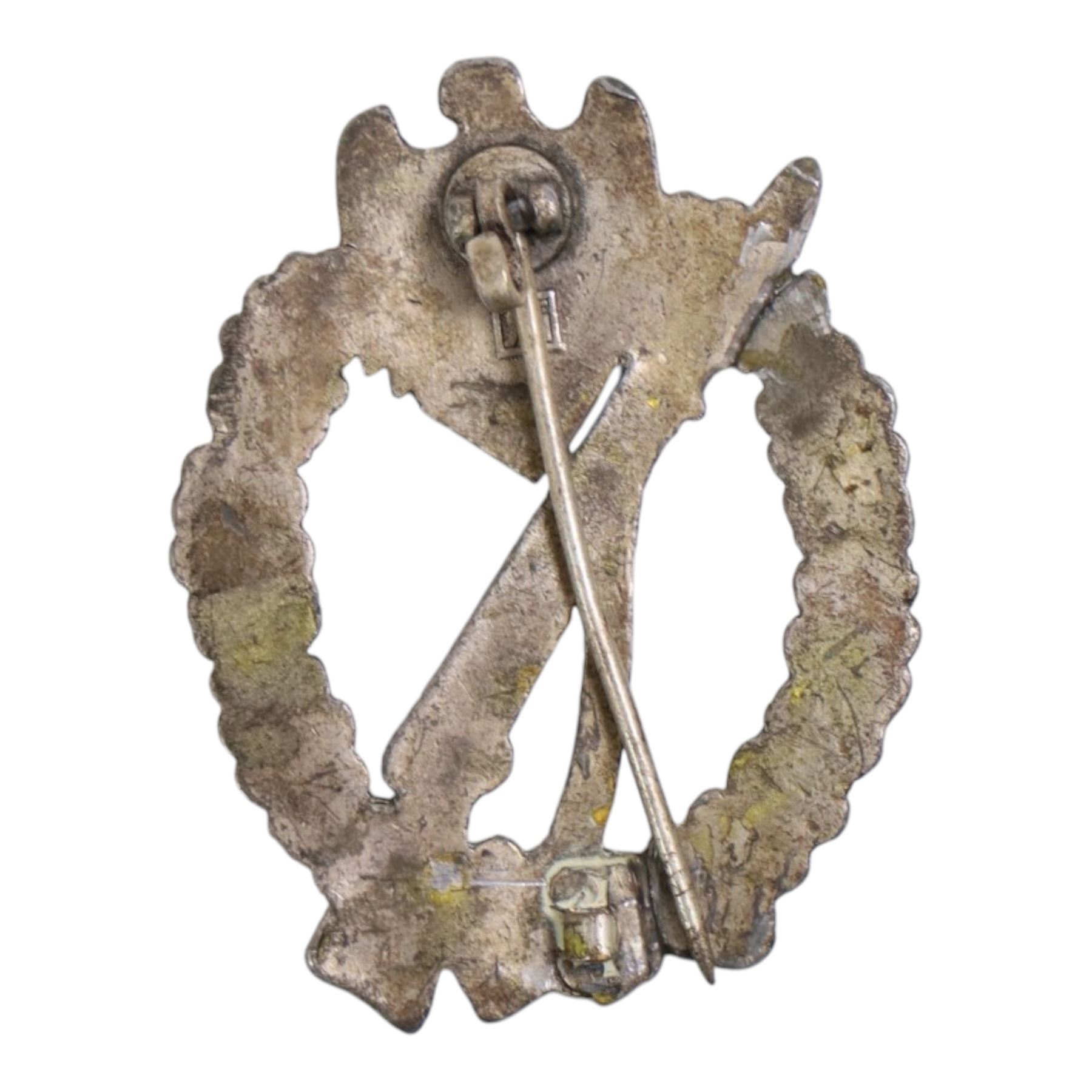 WWII German Third Reich Infantry Assault war badge, marked JFS to the reverse H6cm