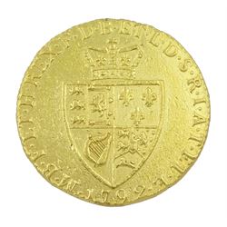 George III 1792 gold spade guinea coin