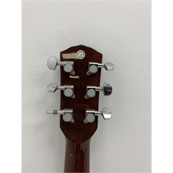  Fender DG-5NAT acoustic six-string guitar with rosewood style back and sides and blond wood top, serial no.CS05072941 L104cm  