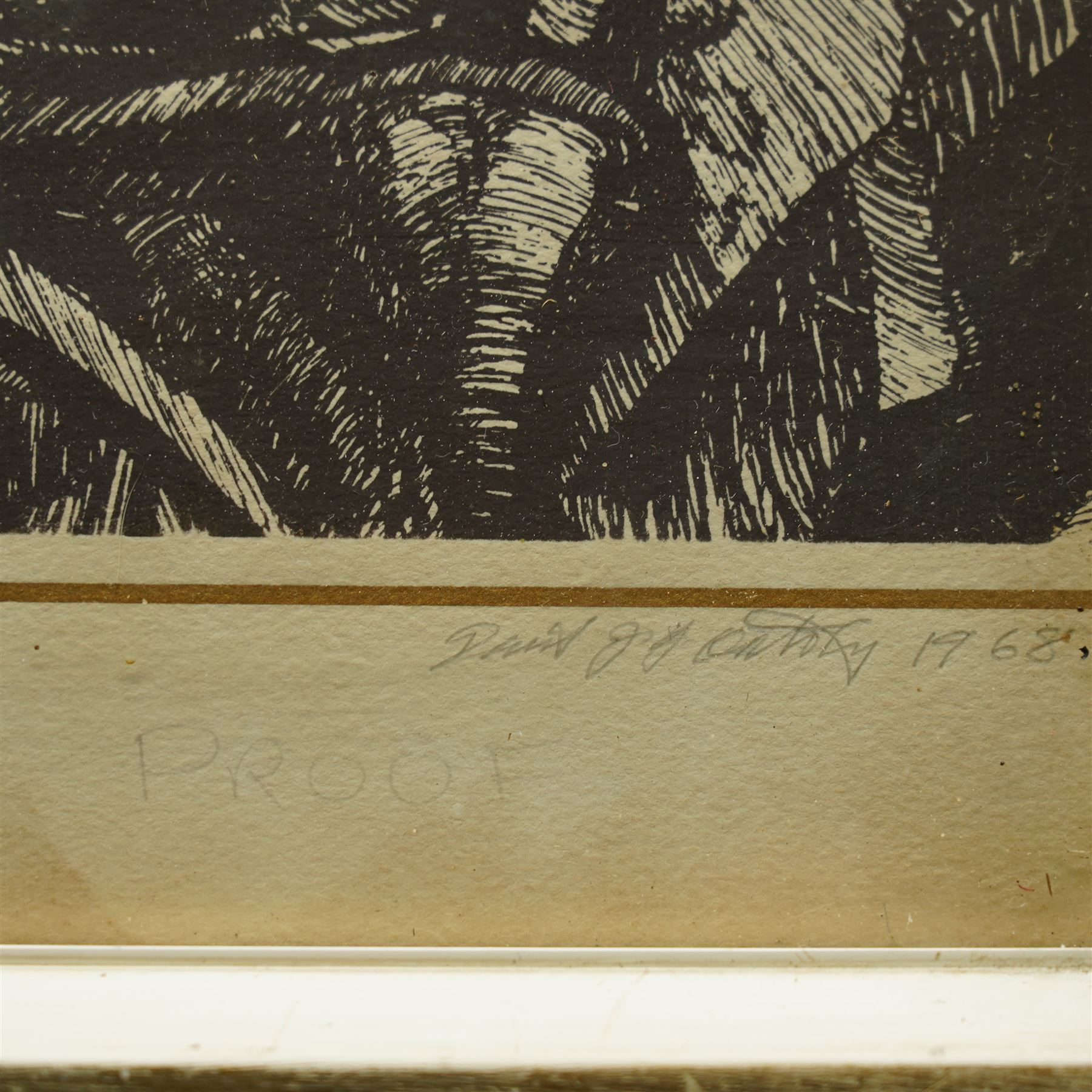 David Oxtoby (Yorkshire Pop Artist 1938-): 'Pinocchio Poster Print', limited edition first colour proof colour screen print signed titled and dated 1968, 79cm x 54cm