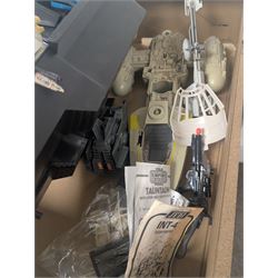 Kenner Millennium Falcon and Darth Vader's Star Destroyer