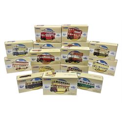 Corgi - seventeen limited edition Classic Public Transport vehicles including Leyland Tiger, Weymann single deck bus Dundee Corporation, Guy Arab Utility Wolverhampton Corporation etc; all boxed with certificates (17)
