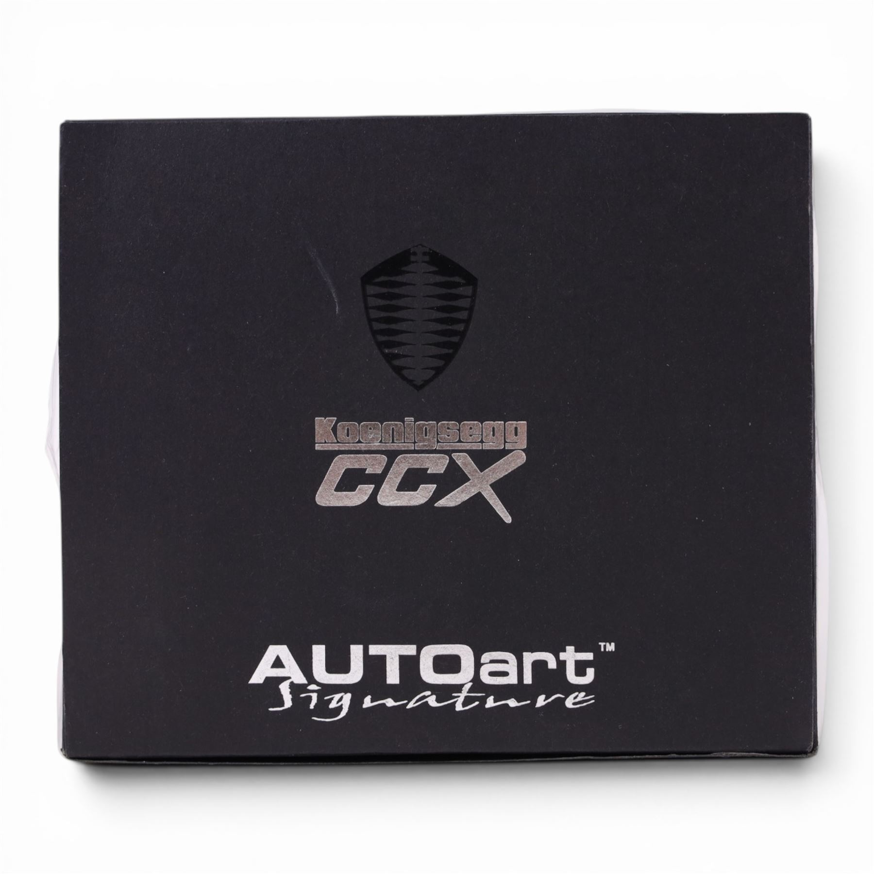 Autoart Signature 1:18 scale Koenigsegg CCX in orange, serial no. 1163, boxed with certificate of authenticity