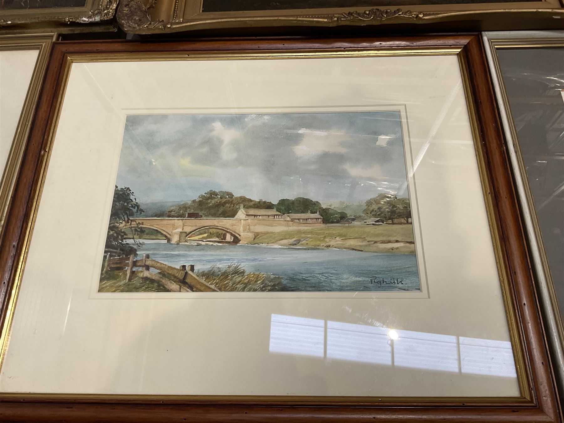 Collection of 19th and early 20th century oil paintings and watercolours, artists including Joseph Pighills, Victor Noble Rainbird, Louis Cox, Arthur W Newsholme, John Sowden, Arthur Tucker, Albert Woods, Alfred Robert Hayward, Manner of Thomas Creswick, etc (15)