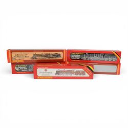 Five Hornby 00 gauge locomotives, comprising R767 LMS  4-6-2 Coronation Class 'King George...