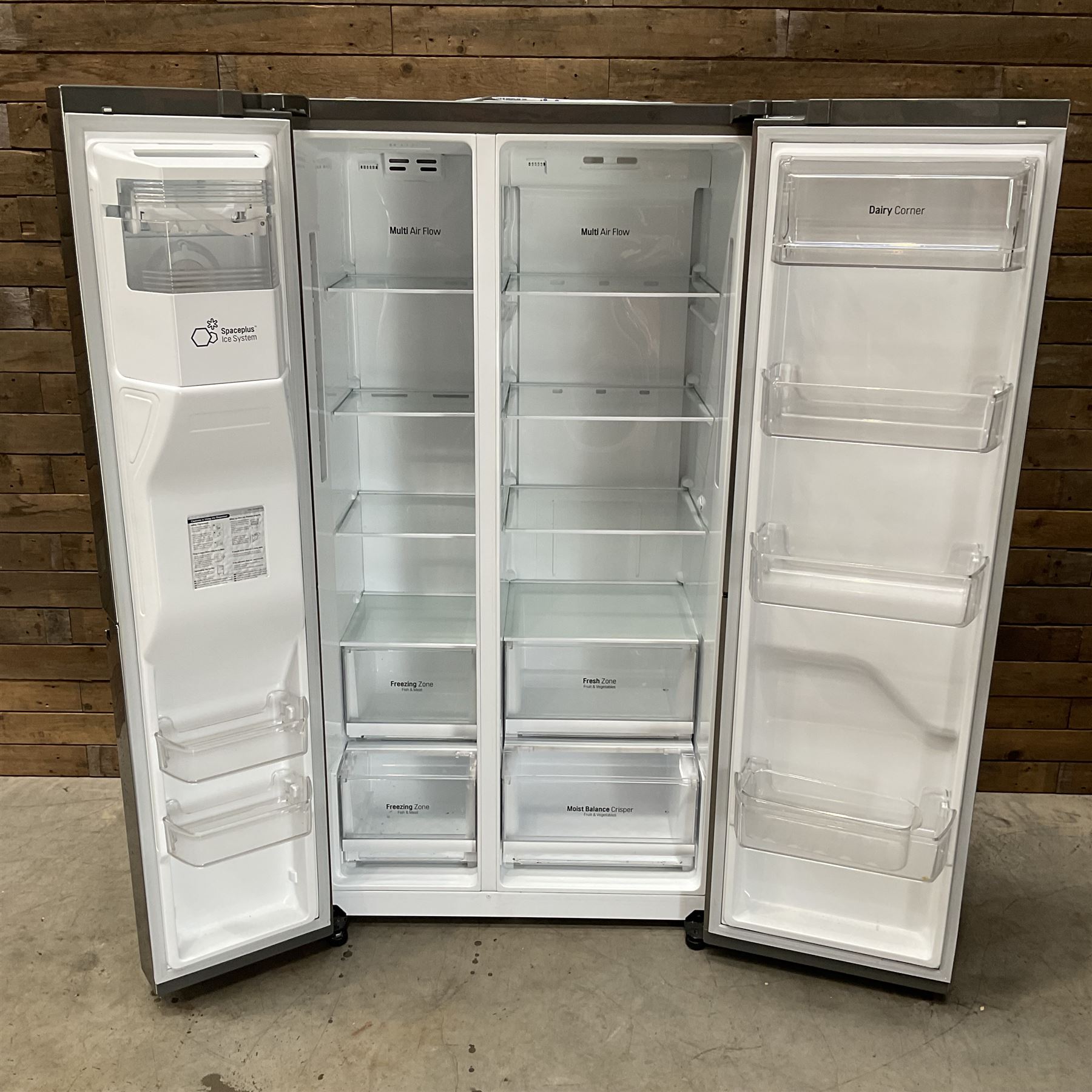 LG GSL760PZXV American style fridge freezer