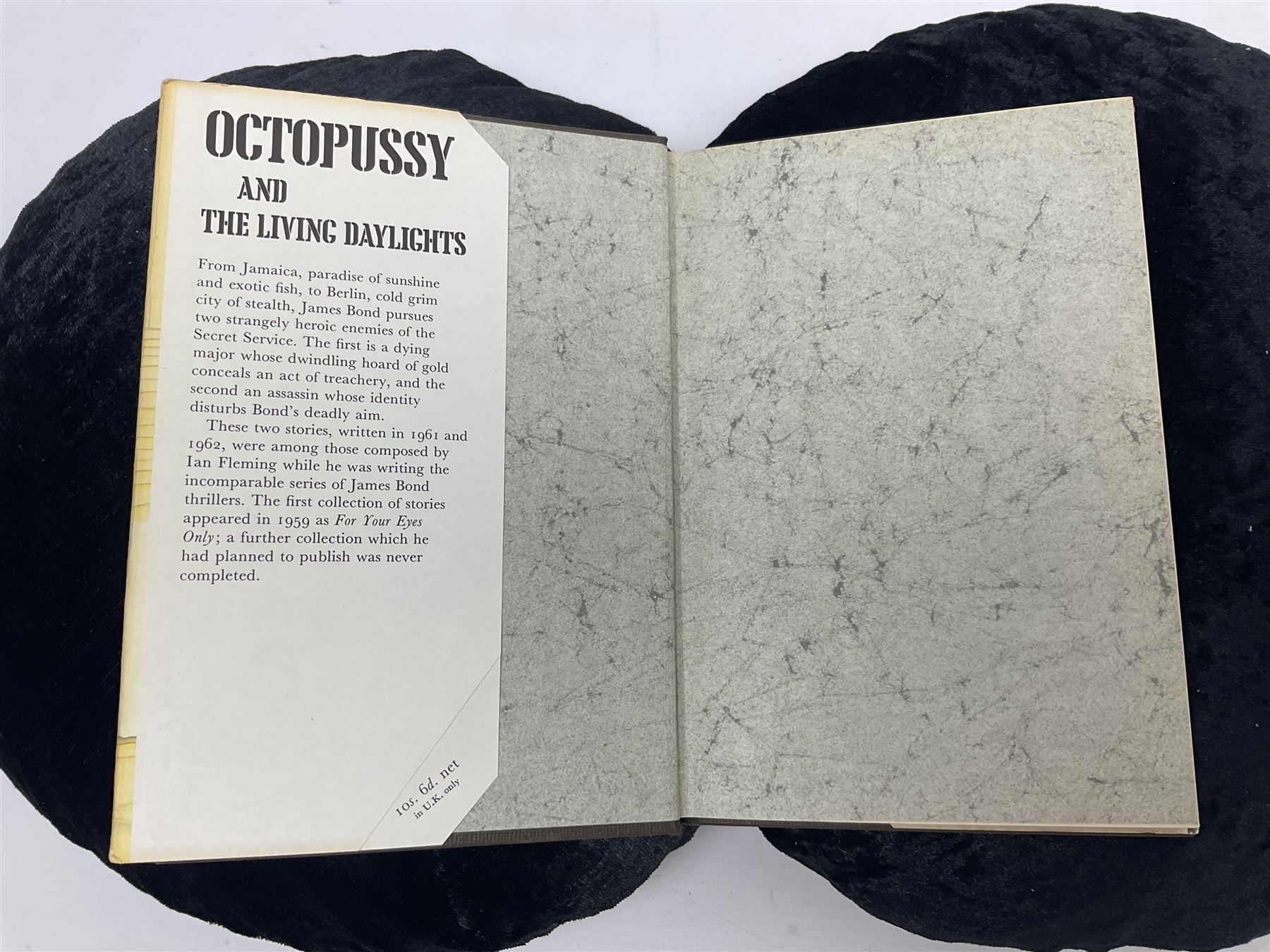 Ian Fleming: Octopussy and The Living Daylights. 1966 First edition with dustjacket; together with From Russia With Love. Book Club edition with dustjacket (2)