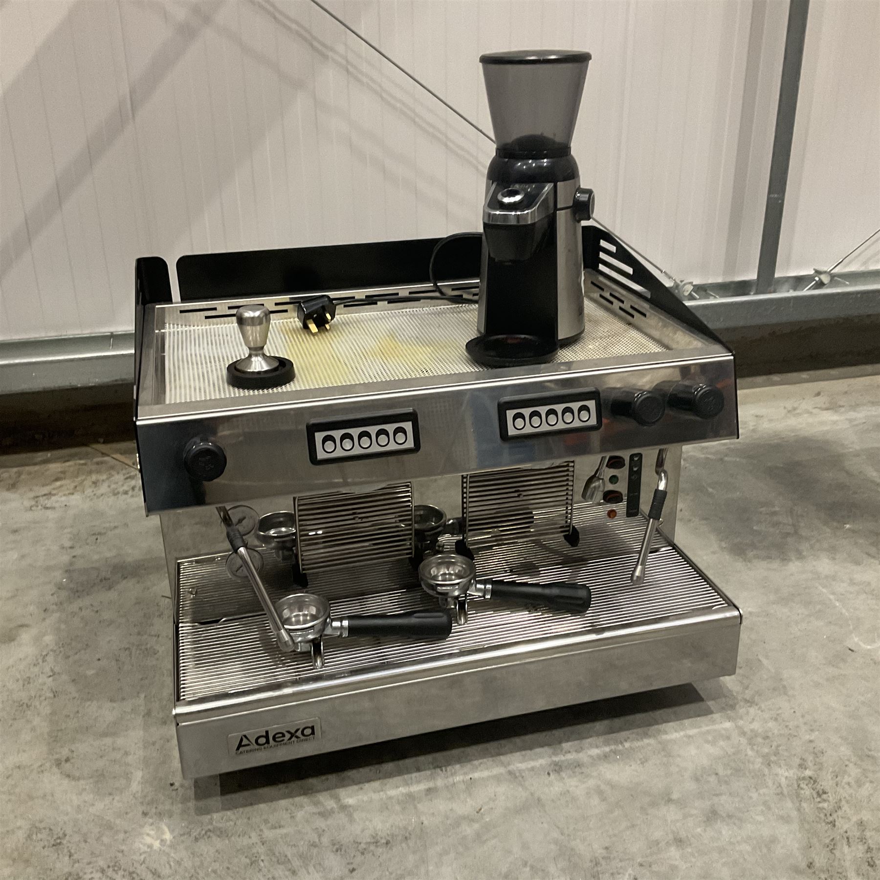 Adexa - commercial coffee machine with grinder and accessories  - THIS LOT IS TO BE COLLECTED BY APPOINTMENT FROM DUGGLEBY STORAGE, GREAT HILL, EASTFIELD, SCARBOROUGH, YO11 3TX