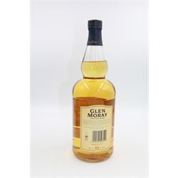 Ardbeg, 10 year old single malt Scotch whisky, 70cl 46% vol in presentation box, Glenfiddich, special old reserve pure malt Scotch whisky, 1 litre 40% G.L and Glen Moray, single malt whisky, 1l 40% vol (3)
