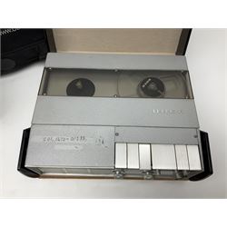 Uher 4100 Report-V professional tape recorder, with case, together with Uher 4000 Report professional tape recorder 