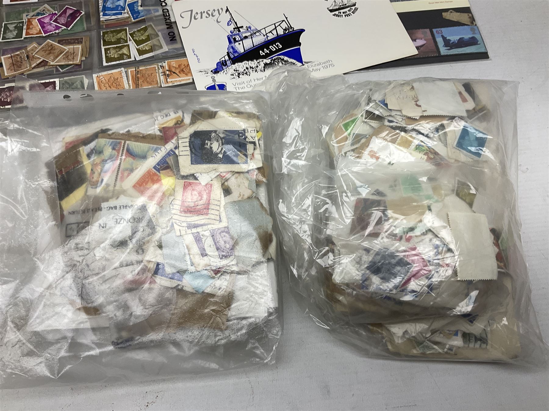 Quantity of stamps, to include British and world examples, usable postage etc, some in albums