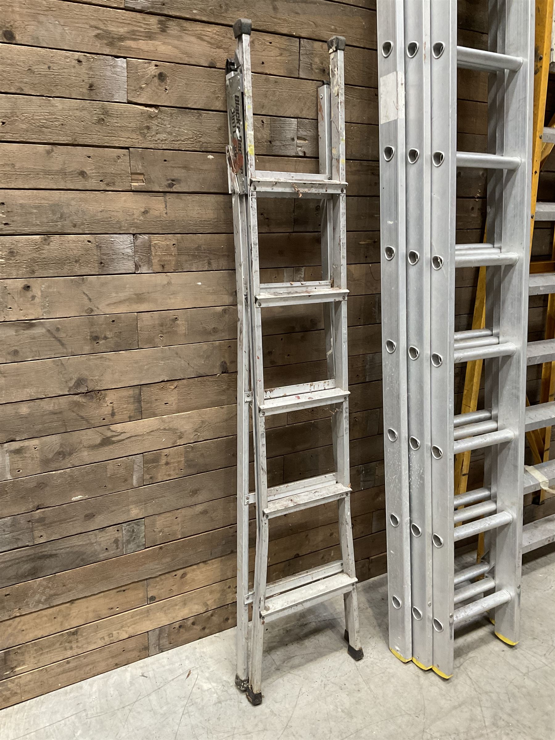 Three tier extending ladders and (extended-8 | Woodwork, Workshop ...