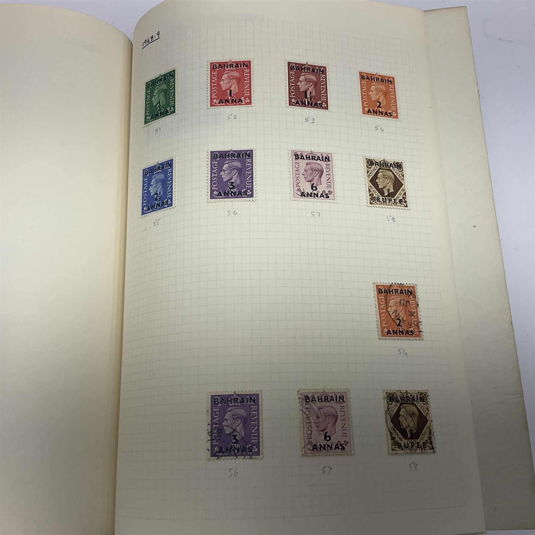 Stamps including British occupation of Italian Colonies overprints, French Morocco stamps with Tanger overprints, surcharges etc, housed in two albums