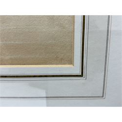 William Frederick Settle (British 1821-1897): A Naval Regatta in the Humber, watercolour signed with monogram and dated '64, 26.5cm x 51cm