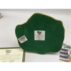 Ten Lilliput Lane winter (snowed) cottages, to include Yuletide Inn, The Christmas Present and Kerry Lodge, all boxed with deeds