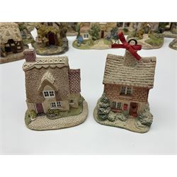 Twenty five Lilliput Lane, to include Village School, Greensted Church, The Chocolate House etc 