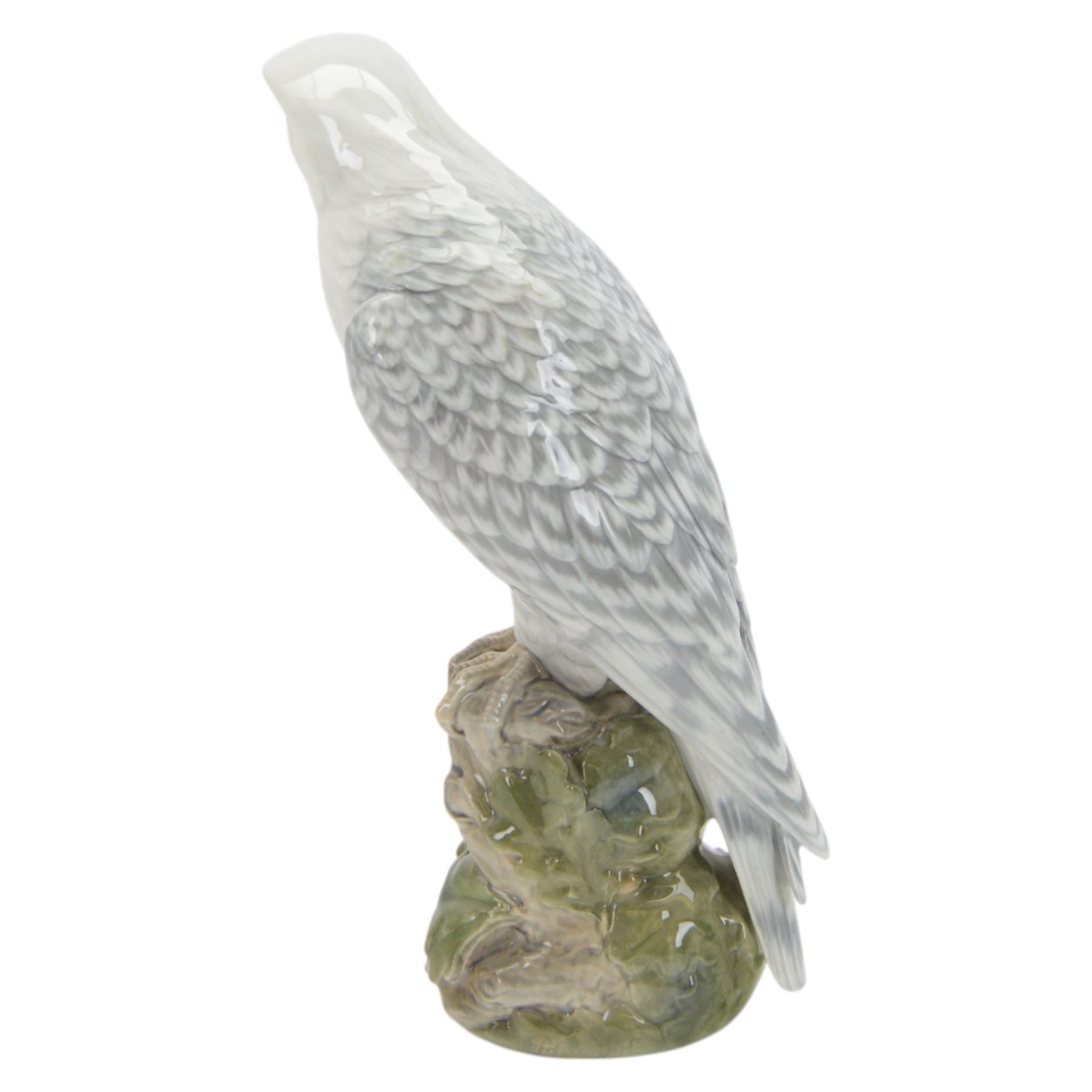 Royal Copenhagen, Icelandic Falcon no 1661, with printed mark beneath, H40cm   