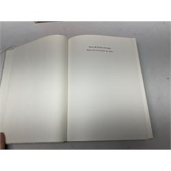 Adolf Hitler, Bilder aus dem Leben des Fuhrers [Pictures from the Life of the Fuhrer], Herausgegeben vom Cigaretten / Bilderdienst, Hamburg / Bahrenfeld, 1936, an album of two hundred tipped-in cards bearing photographs by Heinrich Hoffman, originally collected with cigarettes, 31 cm x 24 cm; together with a Waffen-SS book 'Wenn alle Bruder schweigen'; Hamburg 1939-1945; and two other booklets