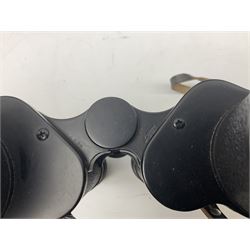 Six cased pairs of Pentax binoculars, comprising 10x50 Field, no. 604, Asahi 7x50, Asahi 10x50, Asahi 8x40, Asahi 16x50,  Asahi 10x50 No. 62611