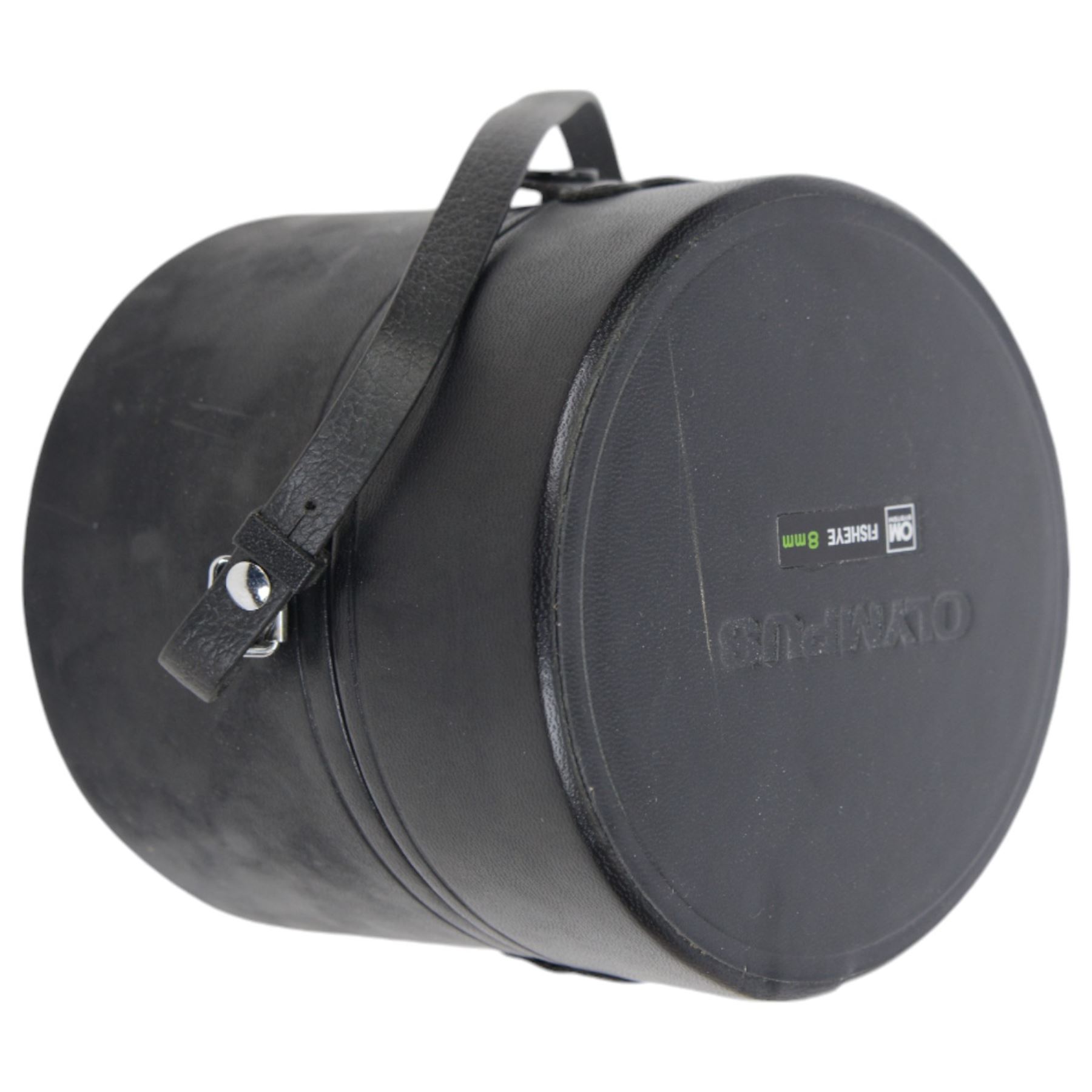 Olympus OM Zuiko Auto-Fisheye 8mm f=2.8 lens, serial no. 101536, in fitted case