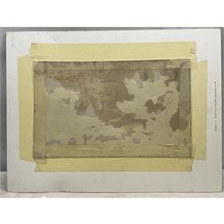 John Adam Plimmer Houston RSA RI (Scottish 1812-1884): Rainbow 'Near Old Skye' Scotland, watercolour signed, titled verso 26cm x 43cm 