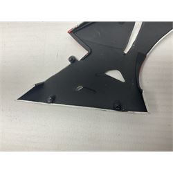 Three Ixo Models 1:12 scale die-cast models of motorcycles - BRB007 Honda NSR500 Michael Doohan 1998; BRB001 Honda RC211V Valentino Rossi 2003; and Yamaha YZR-M1 Colin Edwards MotoGP Phillip Island 2007; all boxed (3)