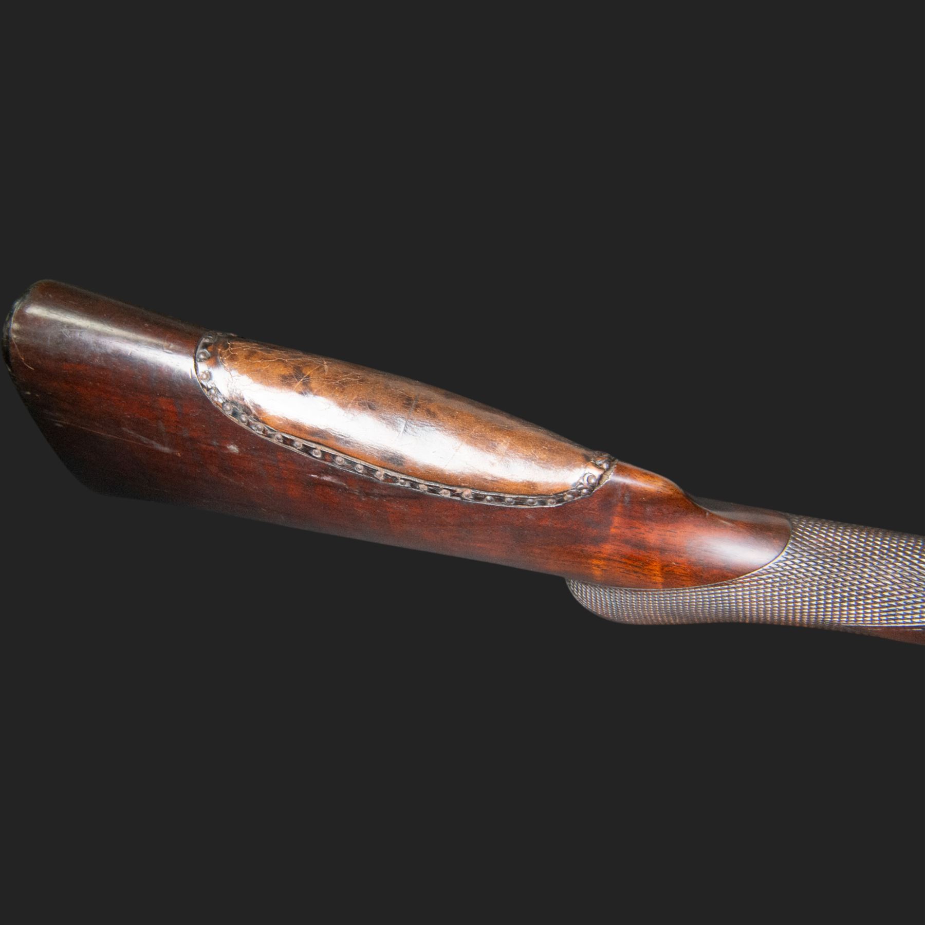 William Moore & Grey, 10 bore double trigger hammer gun, side by side double barrel with 81.5cm (32