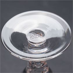 Collection of Stuart 'Ludlow' and 'Carlingford' pattern table glass including claret and hock glasses, tumblers, sherry glasses, etc together with a hobnail cut decanter etc