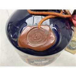 Pussers, British Navy rum, 1 litre, 95.5 proof, in a ceramic flagon