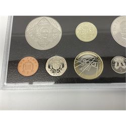 The Royal Mint United Kingdom 2008 executive proof coin set, boxed with certificate